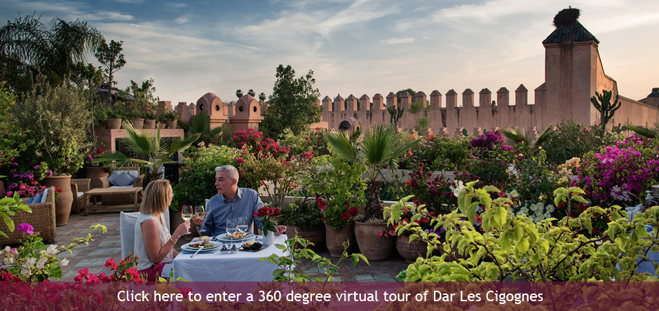 luxury riad hotel Marrakech, Morocco